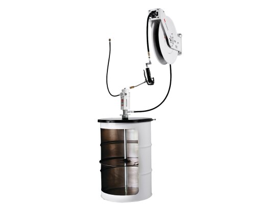 Комплект с насосом Pumpmaster 3+3 для бочек 185 кг с катушкой Samoa арт. 453603