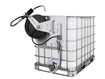 Комплект с насосом Pumpmaster 2 (3:1) с катушкой, для контейнеров 1000 л, монтаж сбоку Samoa арт. 454699