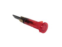 Индикатор красный, с ножевой клеммой Faston, арт: 31497-BT