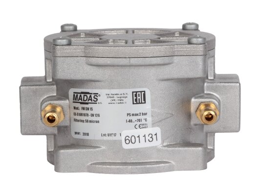 Газовый фильтр Madas FM DN 15 2 бара, арт: FM02.