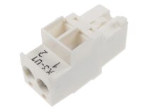 Штекер 2х контактный Weishaupt X3-01, арт: 716300.
