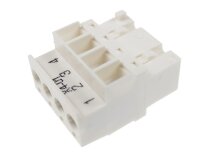 Штекер 4х контактный Weishaupt X4-01, арт: 716304.