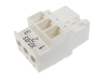 Штекер 3х контактный Weishaupt X7-03, арт: 716315.