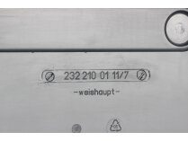 Кожух горелки с дисплеем Weishaupt, 23221001112