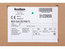 Газовая горелка Ecoflam MAX GAS 250 PAB TL