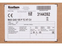 Газовая горелка Ecoflam MAX GAS 105 LN P TC HT TW CV