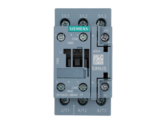 Контактор Siemens 3RT6025-1BB40